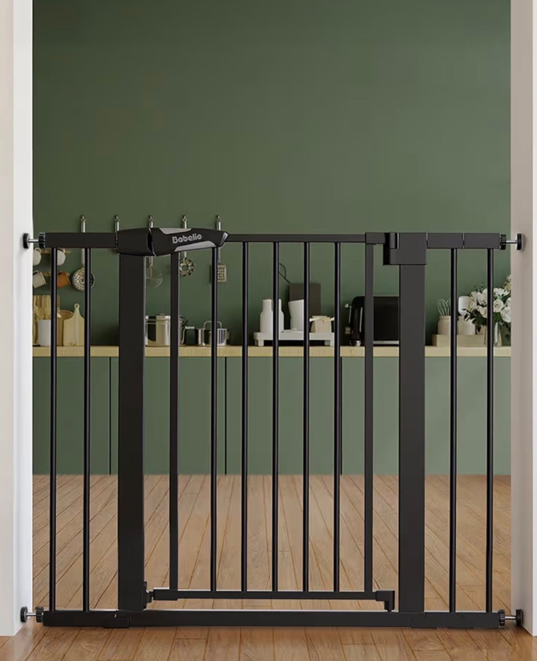 Babelio Pressure Mounted Safety Gate (26”-40”)