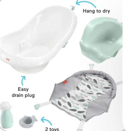 Fisher Price Baby To Toddler Bathtub