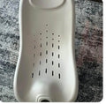 Baby Bath Lounger with Thermometer, Gray