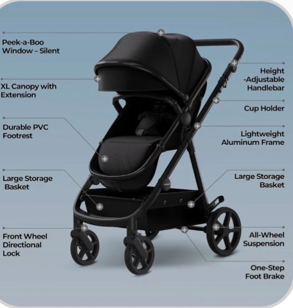 Mompush Meteor2 Baby Stroller
