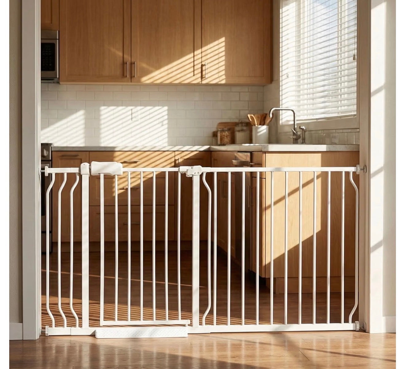 New Extra Wide Safety Gate, White