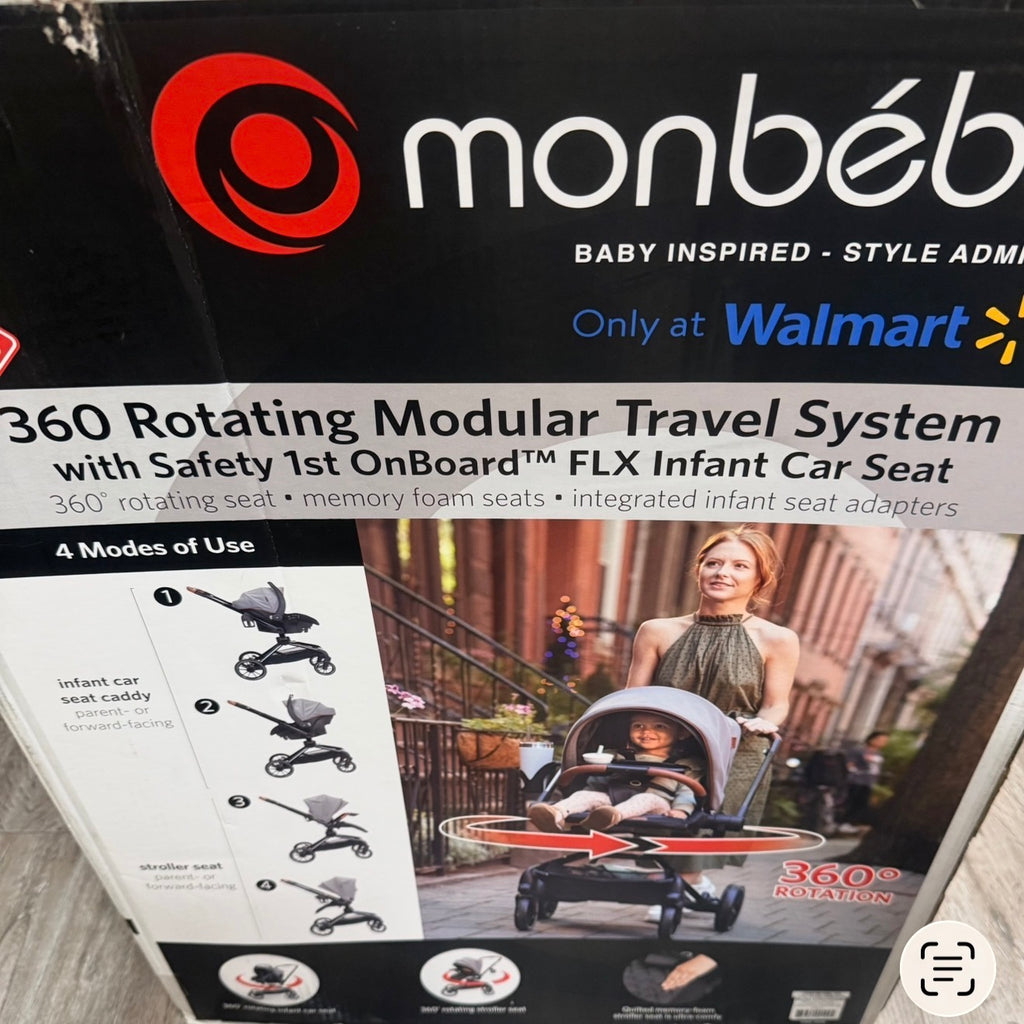 Monbebe Car Seat Stroller Travel System