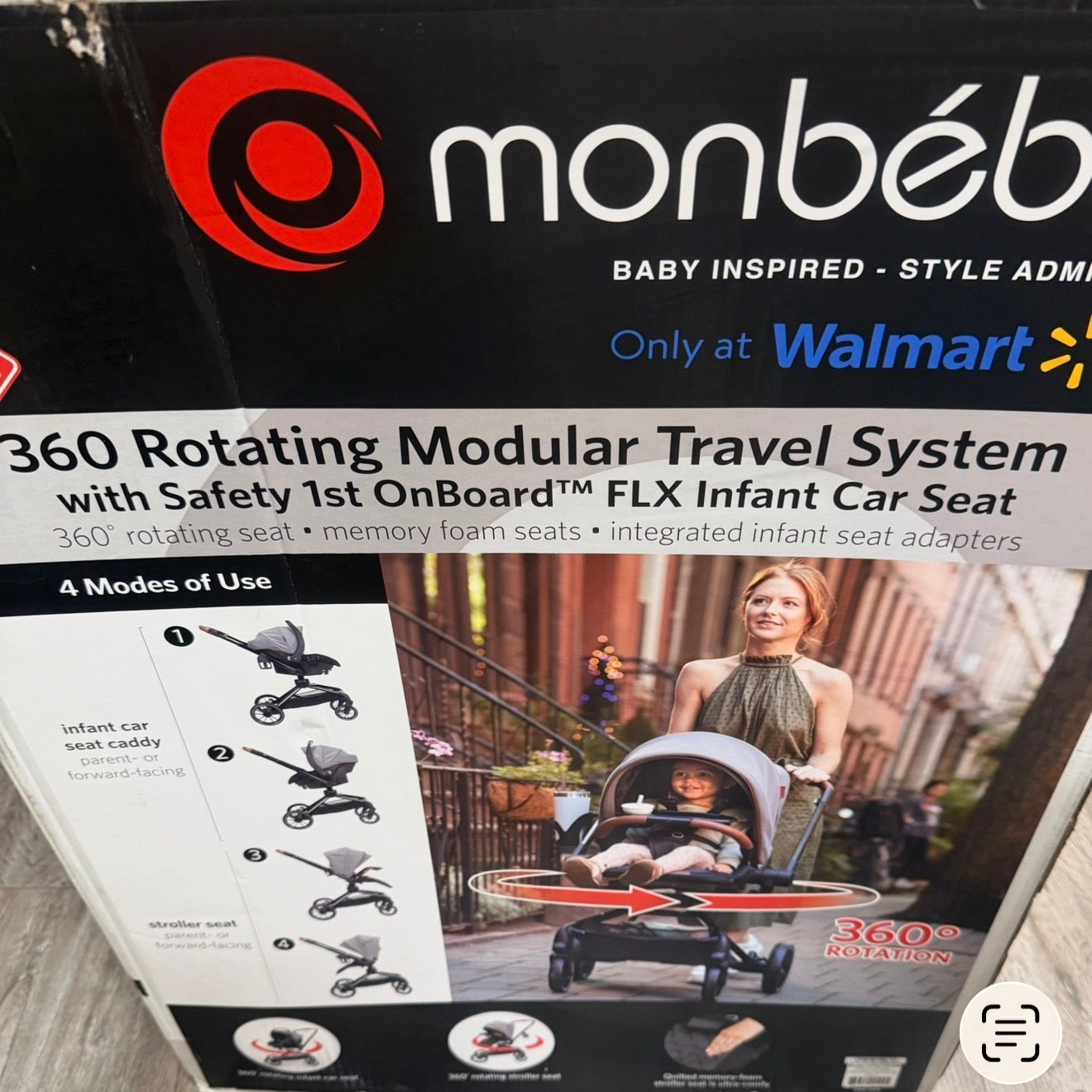 Monbebe Car Seat Stroller Travel System