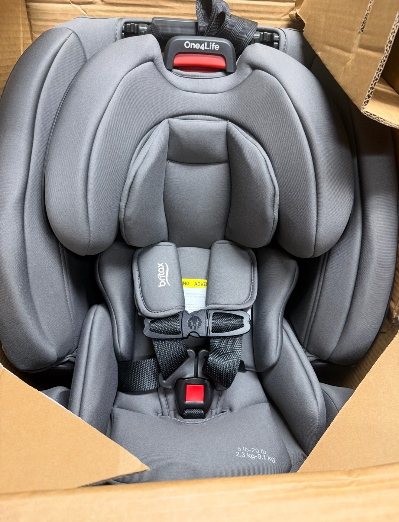 Britax One4Life All In One Car Seat, Gray