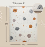 Hakuna Baby Play Mat, Planets (60”x80”)