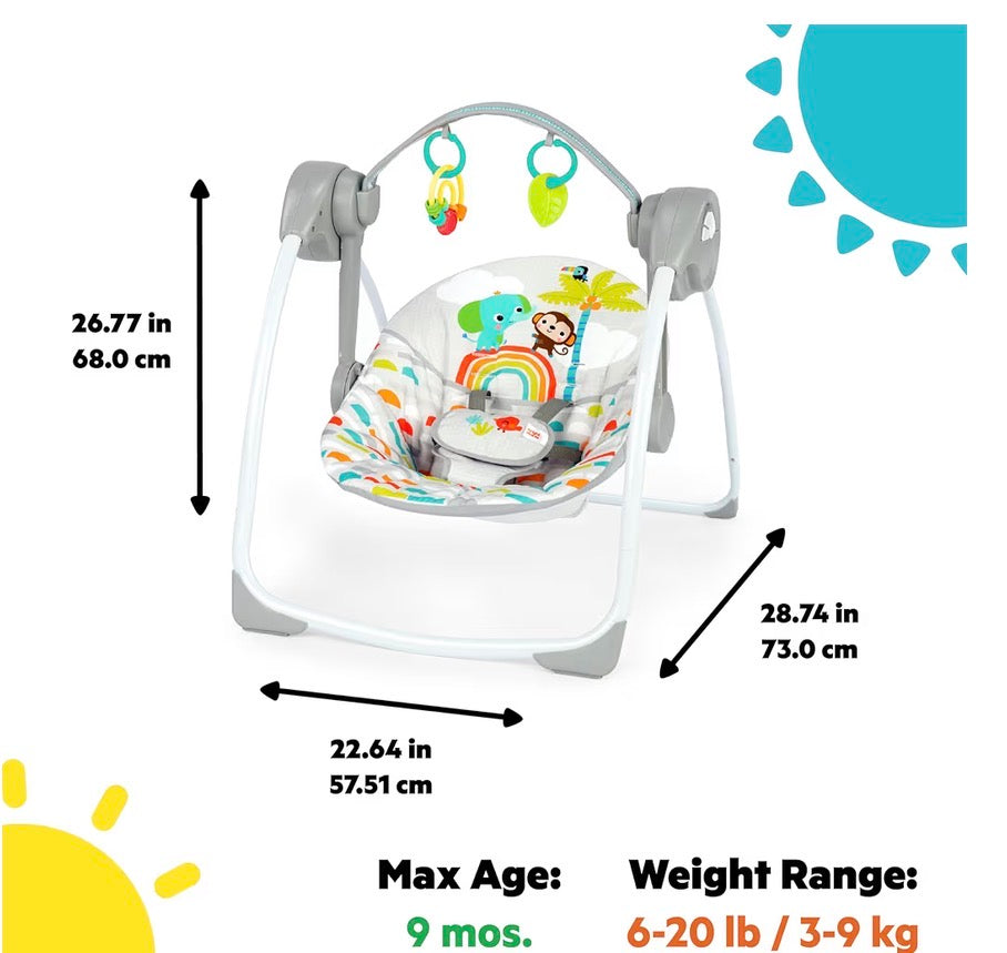 Bright Stars Playful Paradise Swing