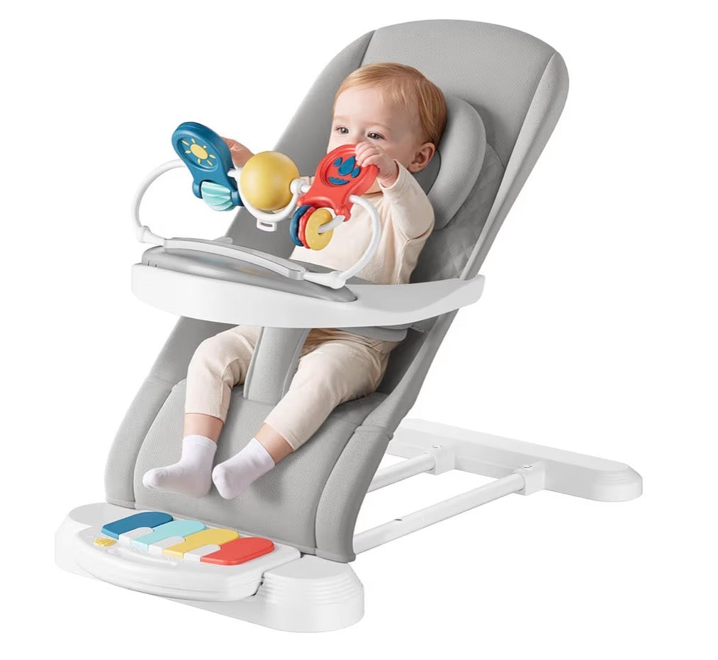 Monamii Baby Bouncer With Piano and Tray