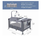 BabyBond Bassinet Bedside Crib and Pack N Play