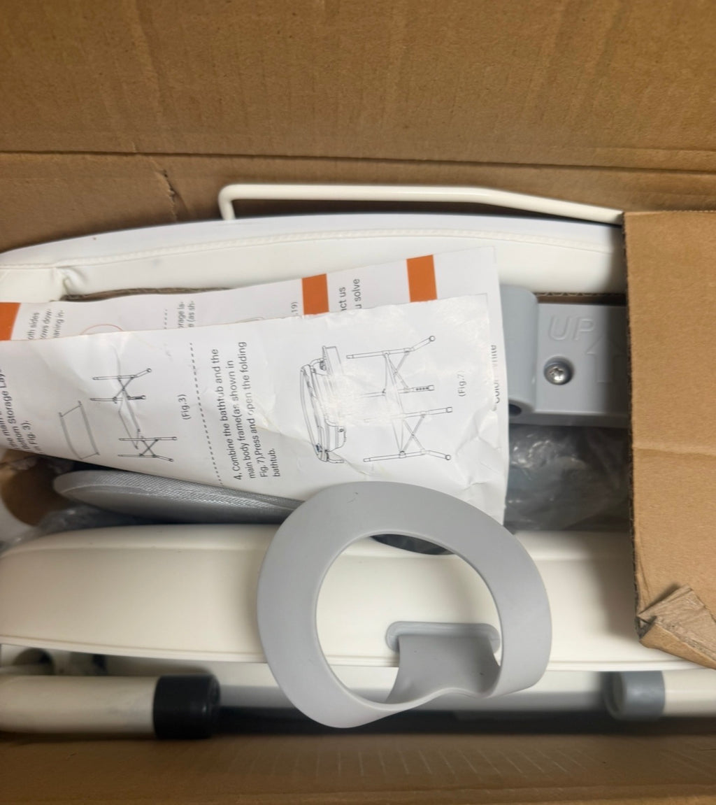 Folding Baby Bathtub with Changing Table