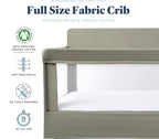 Baby Delight Lunaire Organic Full Size Crib, Sage