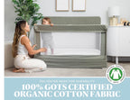 Baby Delight Lunaire Organic Full Size Crib, Sage