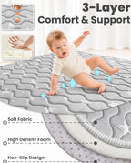 Baby Play Mat With Stars, (75x50)