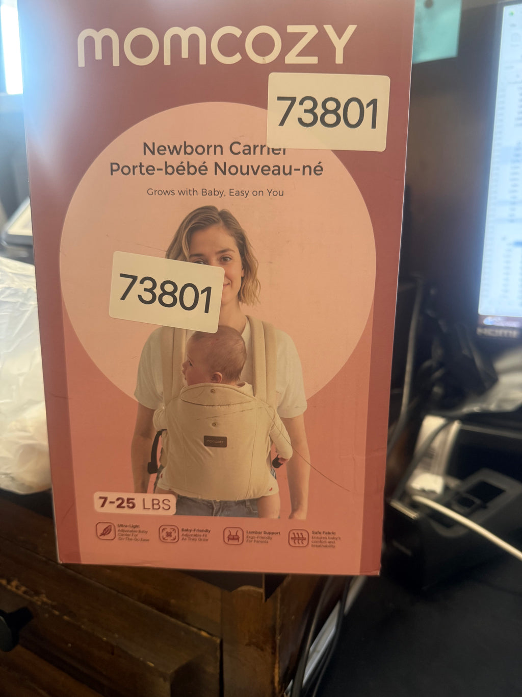 Momcozy Newborn WeeSnug Baby Carrier