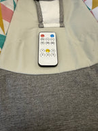 Electric Baby Swing with Remote, Gray