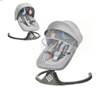 Electric Baby Swing with Remote, Gray