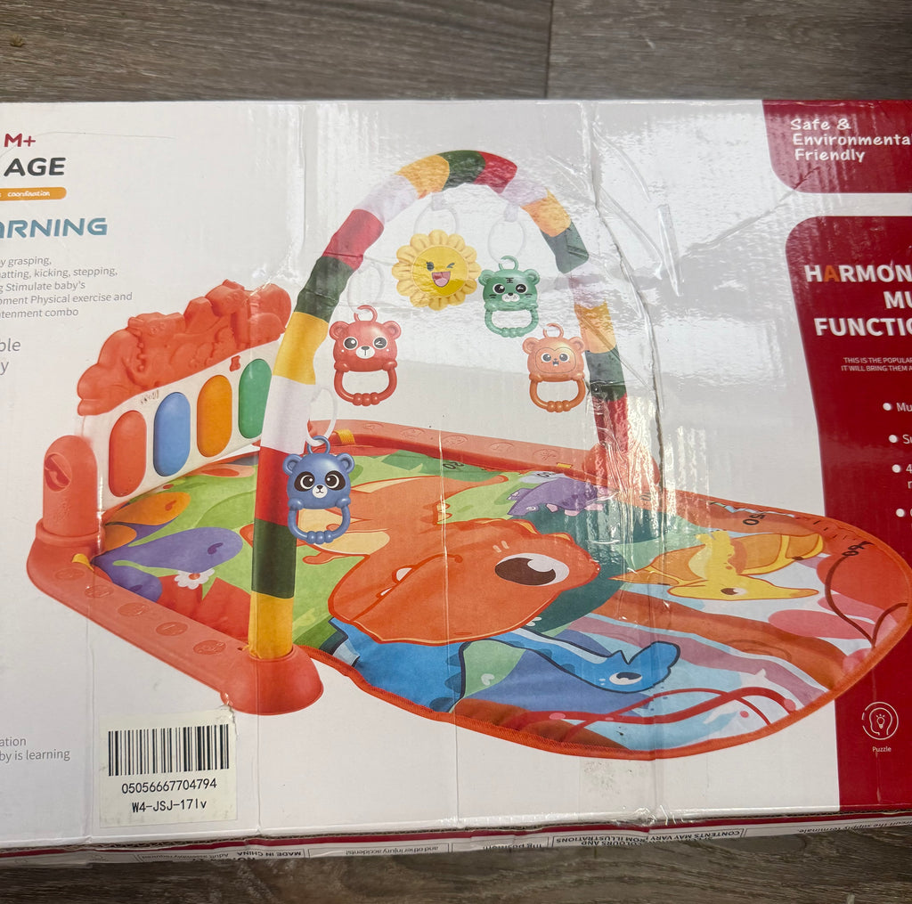 Joystone Baby Playmat with Piano, Red