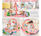 Baby Play Gym with Piano, Pink