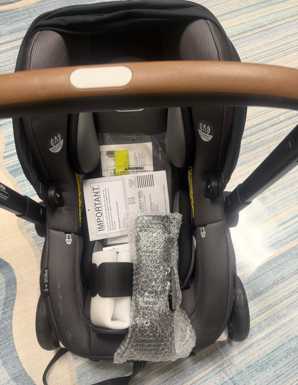 Evenflo Shyft DualRide Car Seat Stroller Combo