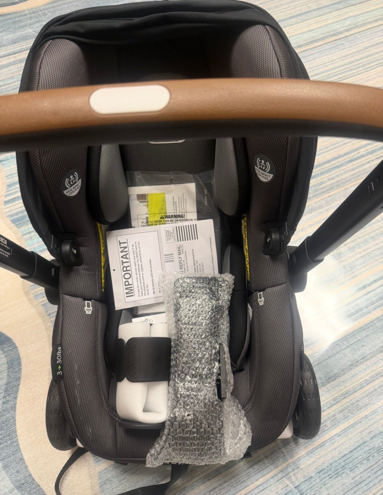 Evenflo Shyft DualRide Car Seat Stroller Combo