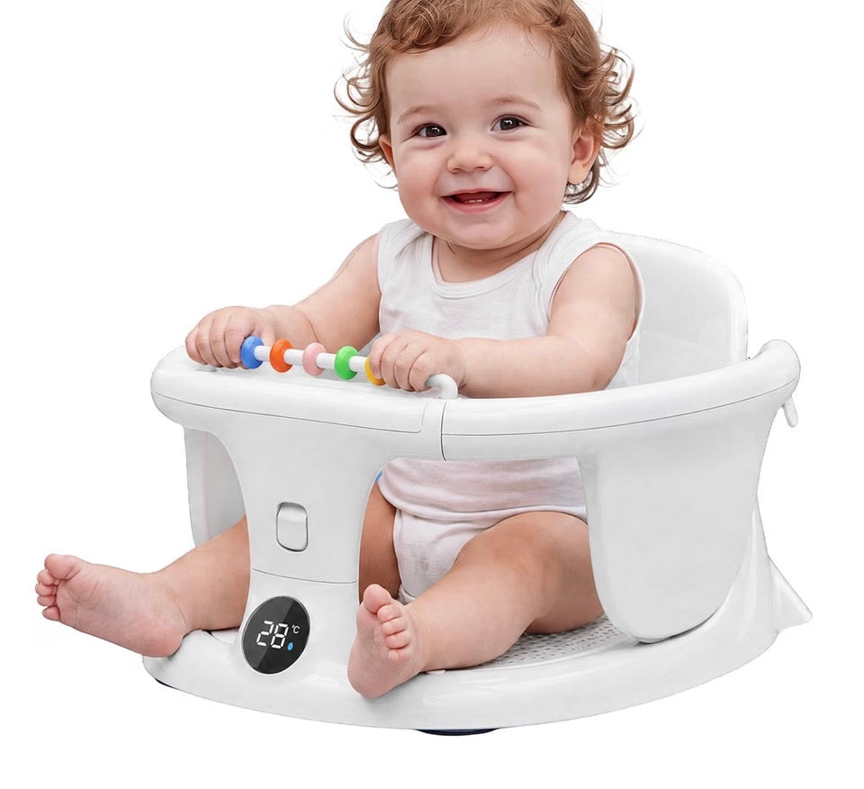 Baby Bath Seat, White