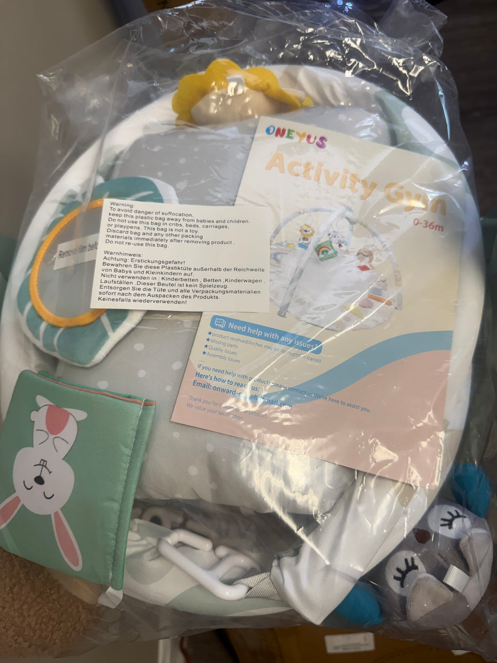 Baby Play Gym/Activity Mat