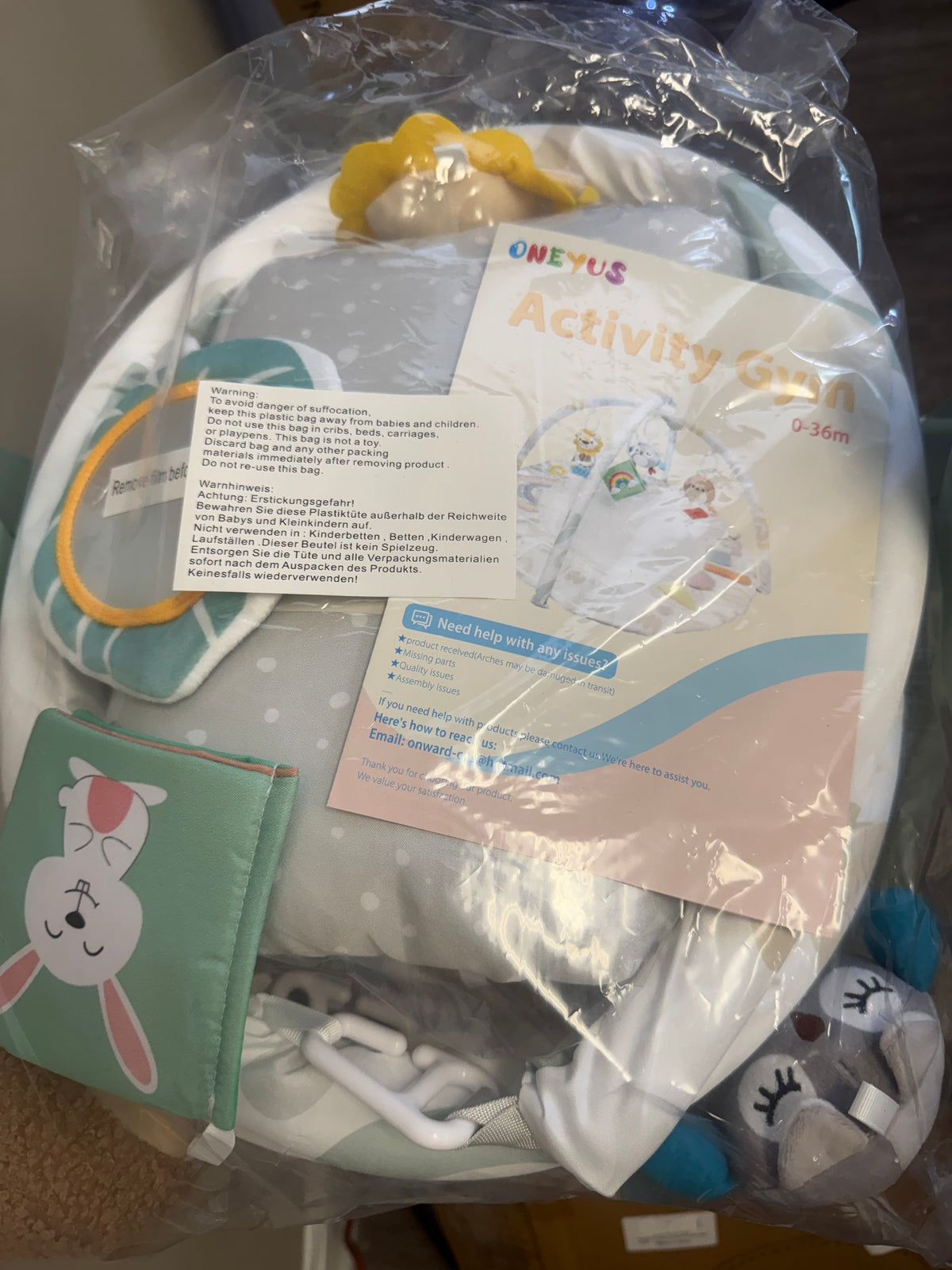 Baby Play Gym/Activity Mat