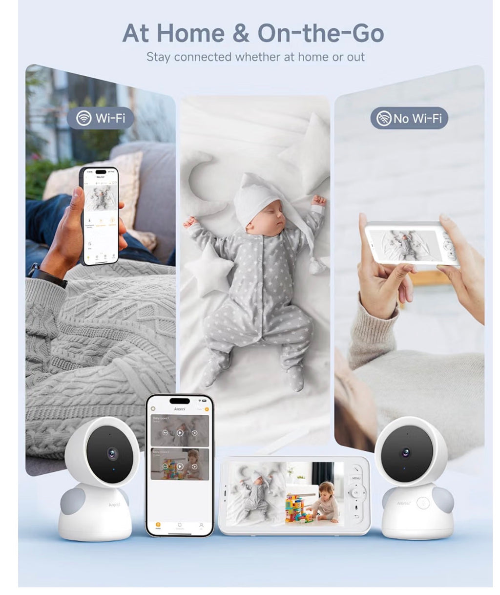Baby Monitor 2 Cameras