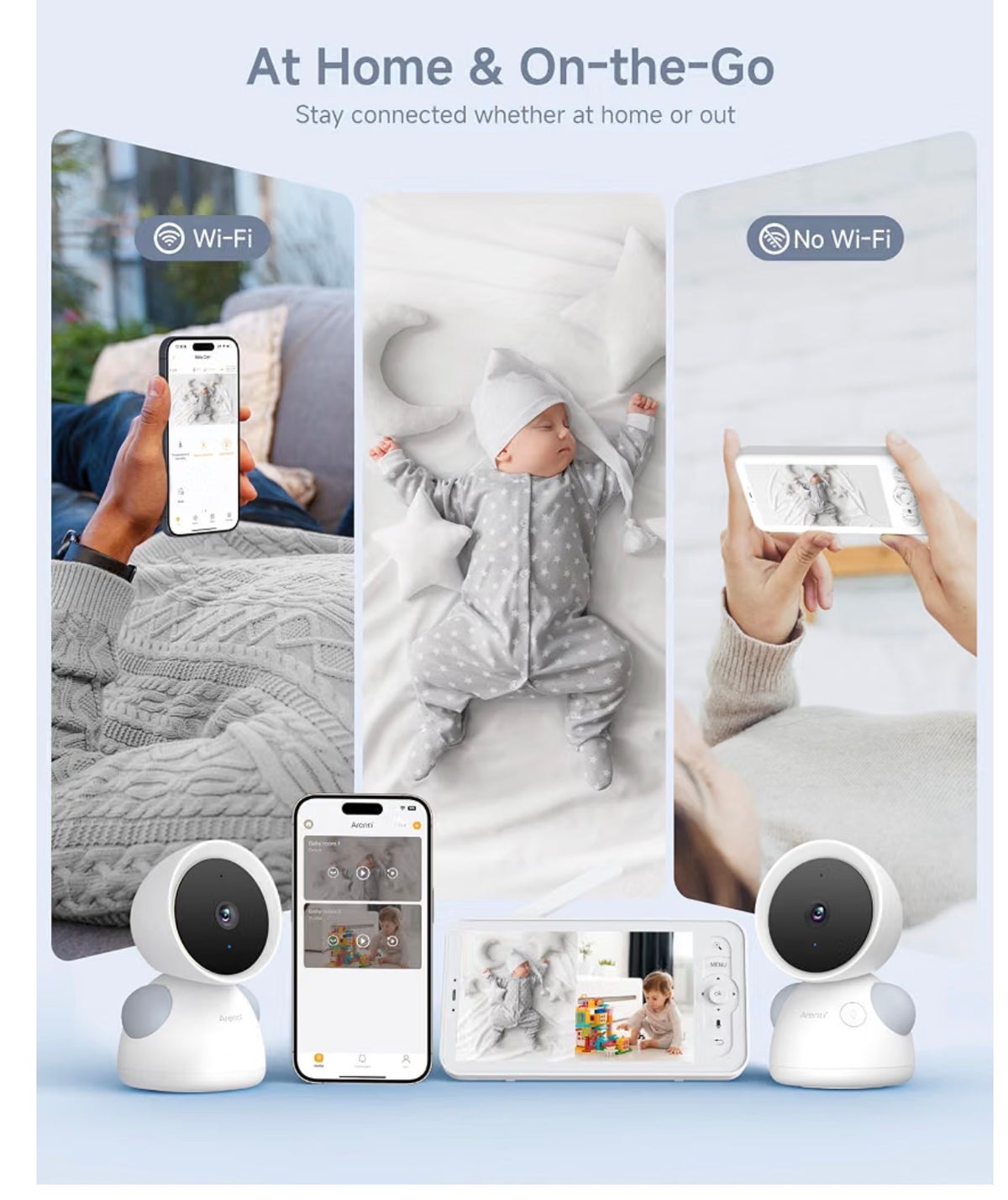 Baby Monitor 2 Cameras