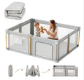 Foldable Baby Playpen with Mat (71x59)