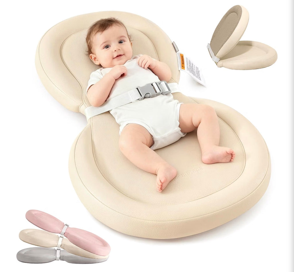 Peanut Baby Changing Pad, Tan