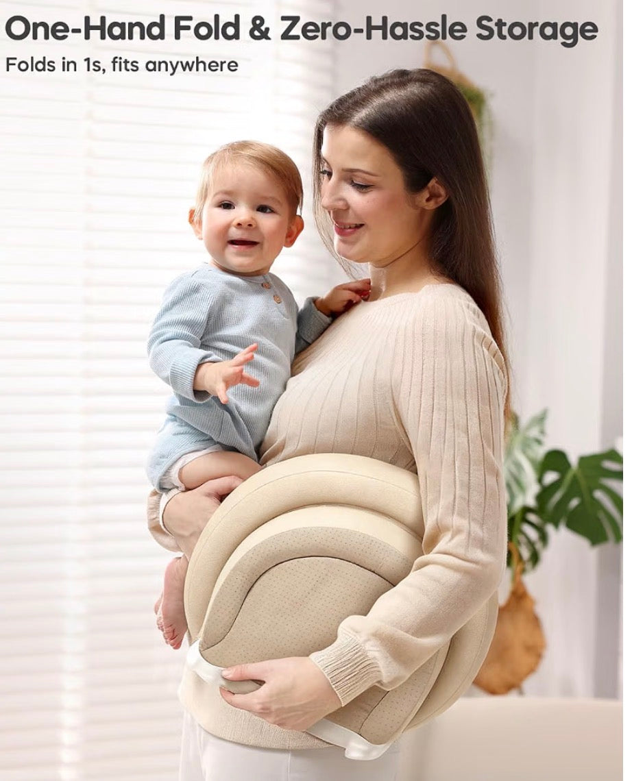 Peanut Baby Changing Pad, Tan