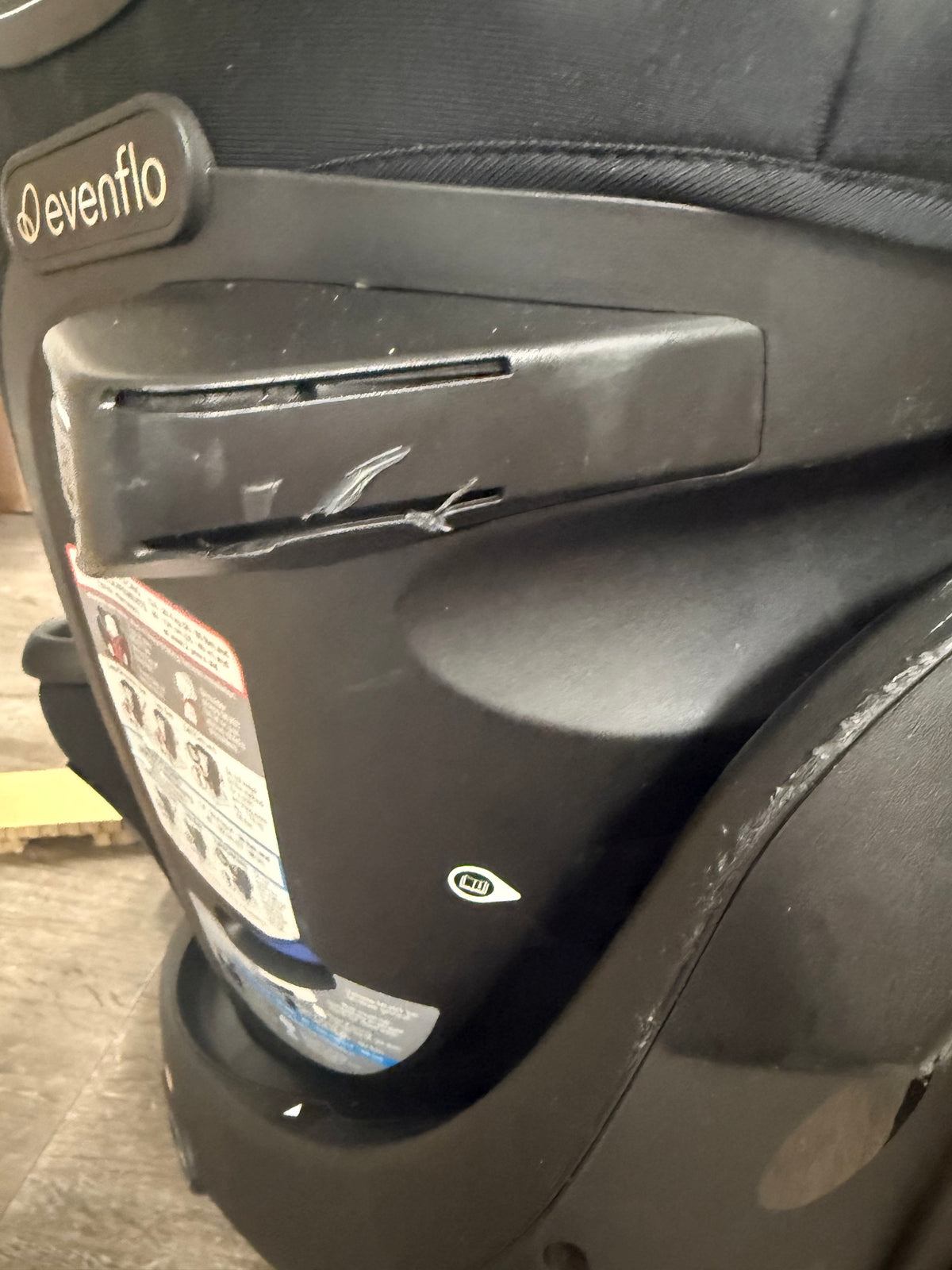 Evenflo Revolve360 Extend Car Seat, Gray