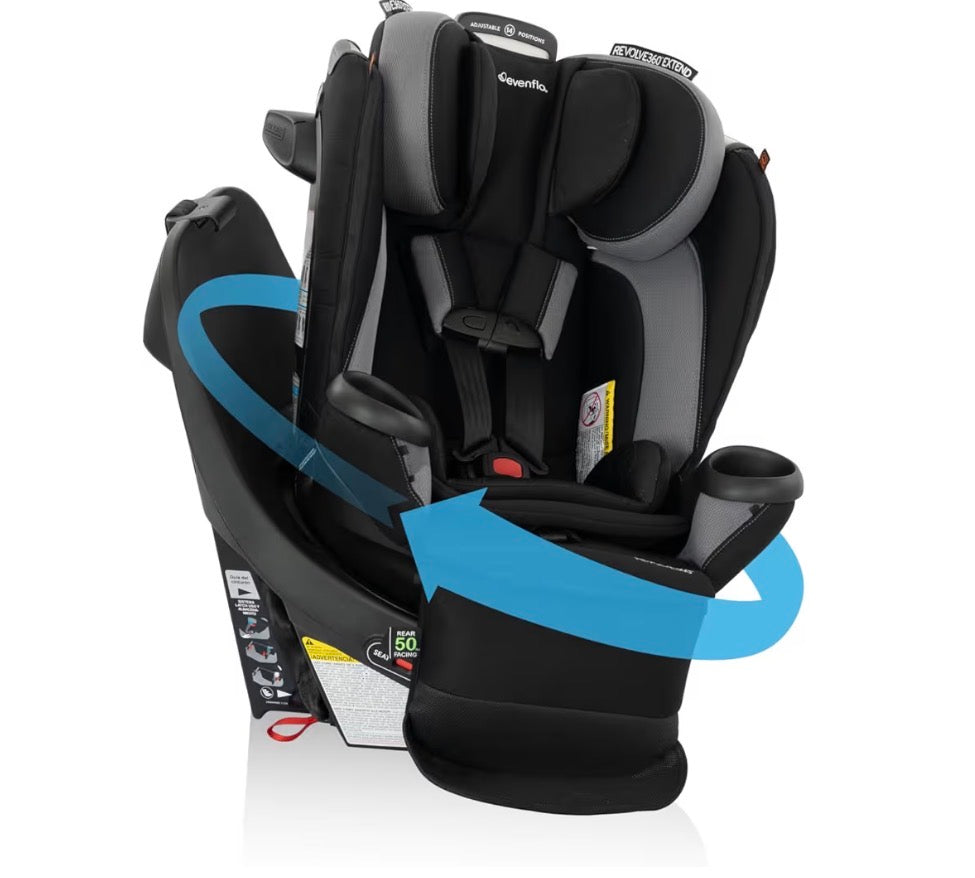 Evenflo Revolve360 Extend Car Seat, Gray