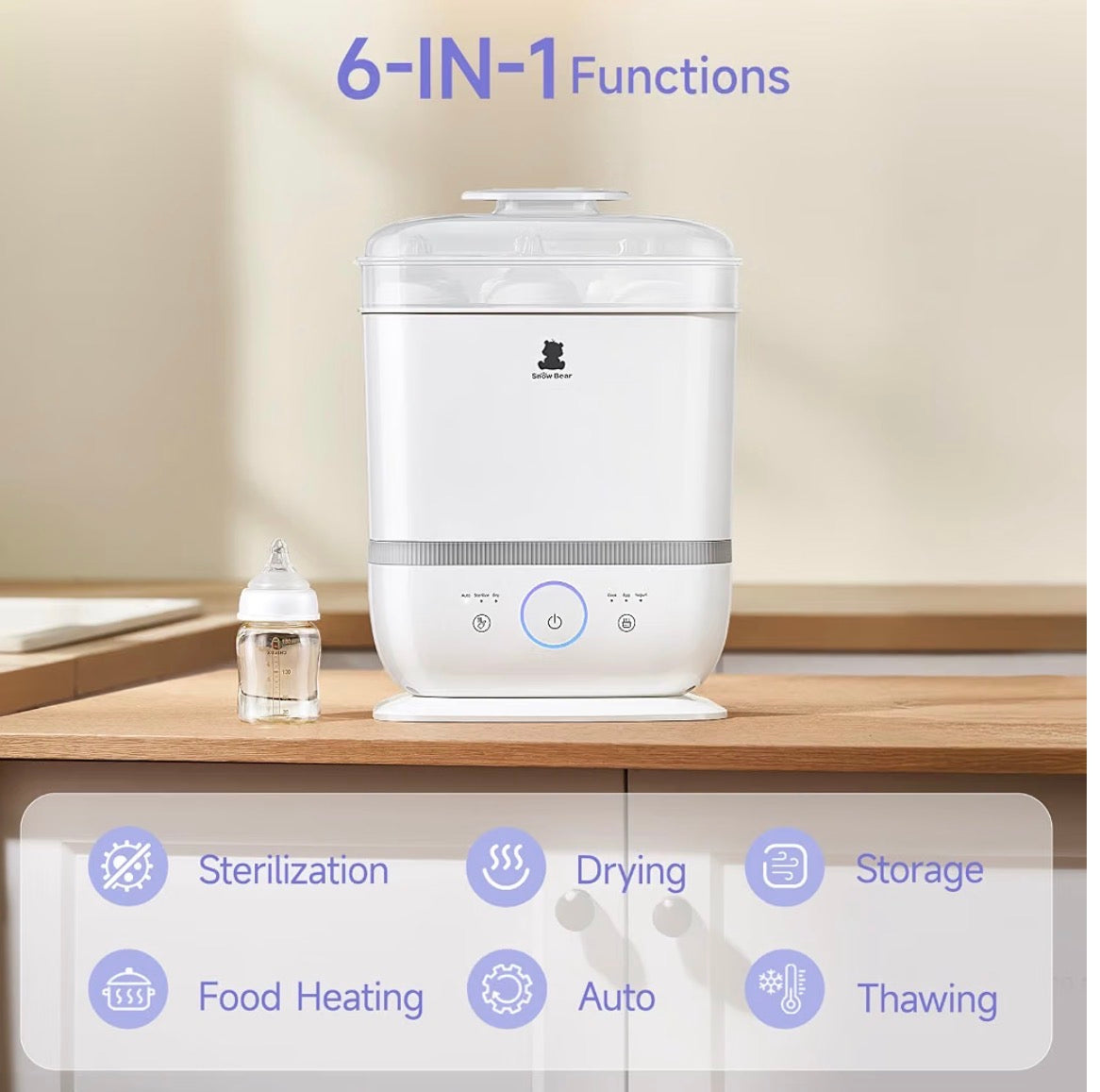 Snow Bear 13 Bottle Sterilizer and Dryer