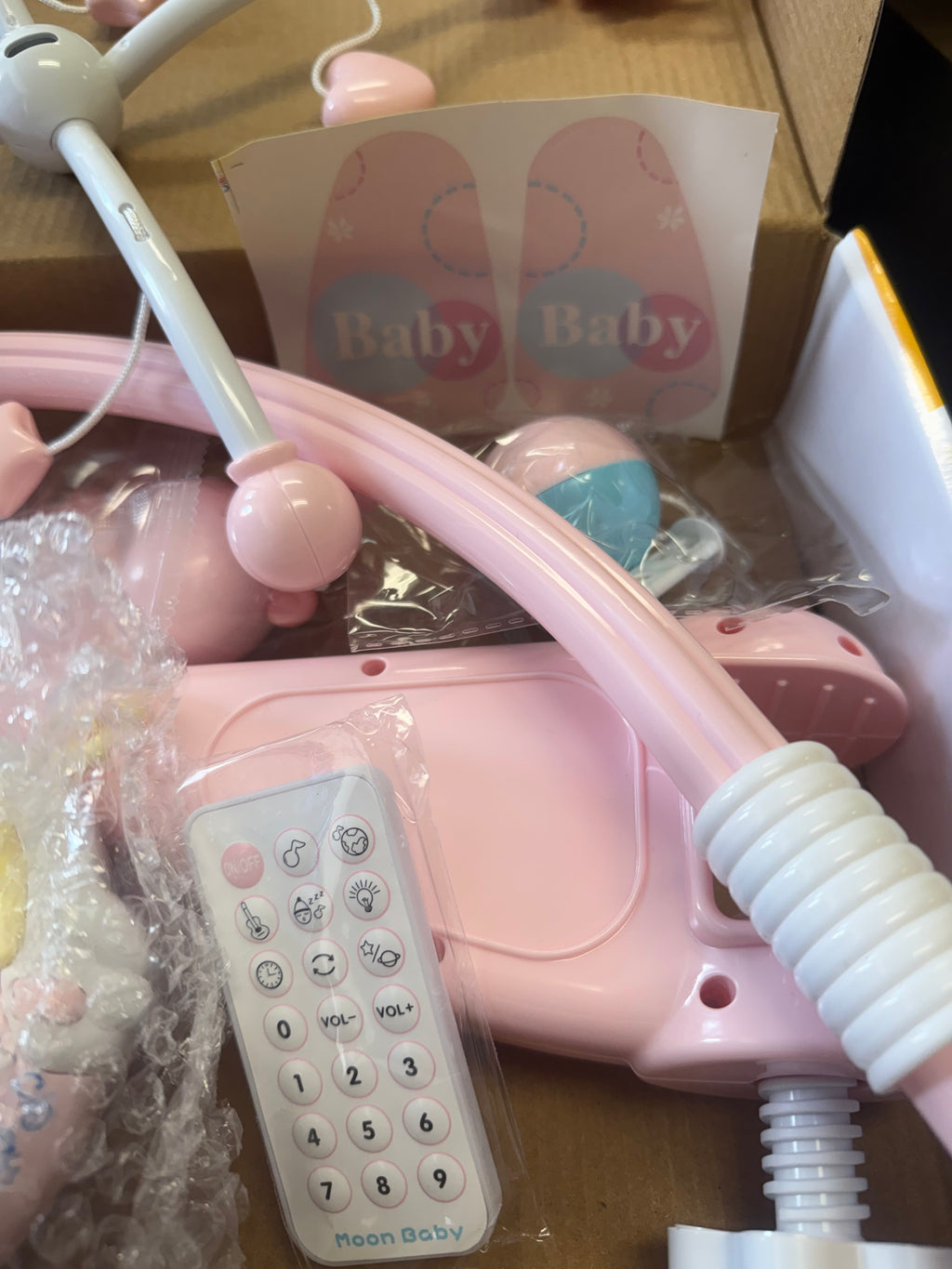 Baby Crib Mobile with Remote