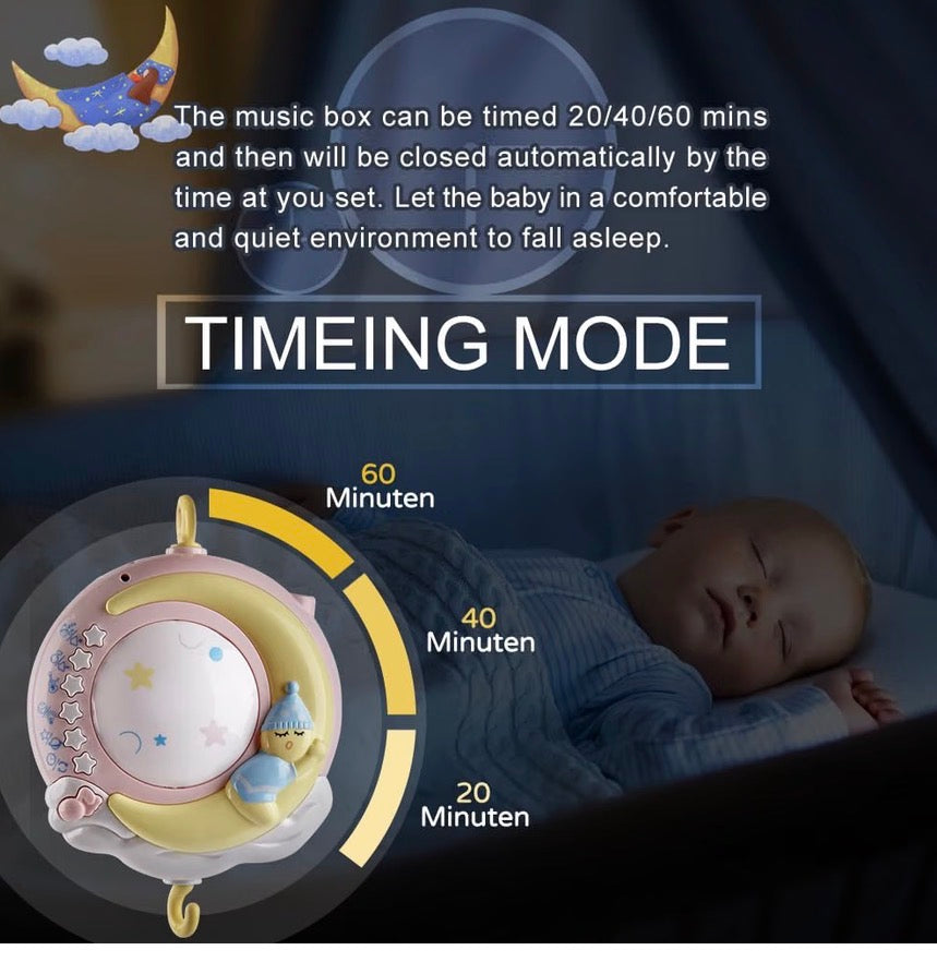 Baby Crib Mobile with Remote