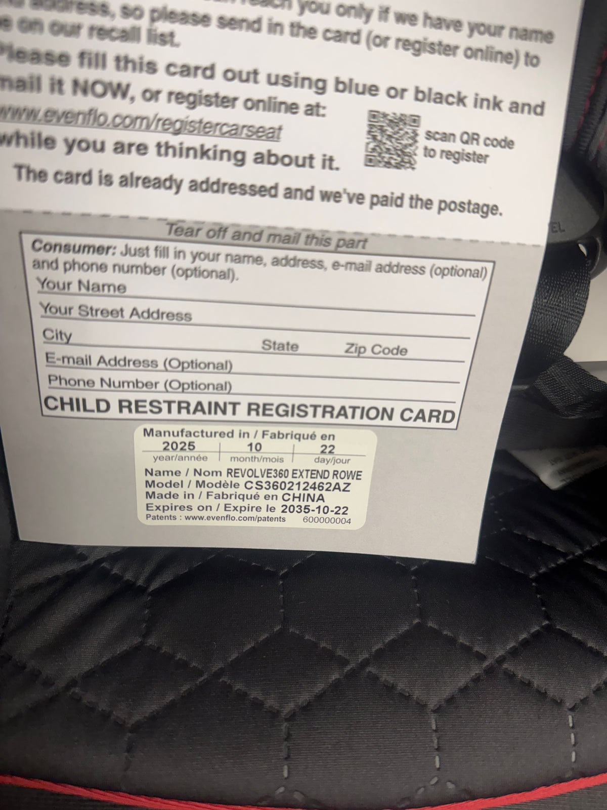 Evenflo Revolve360 Extend Rotating Car Seat, Rowe Pink