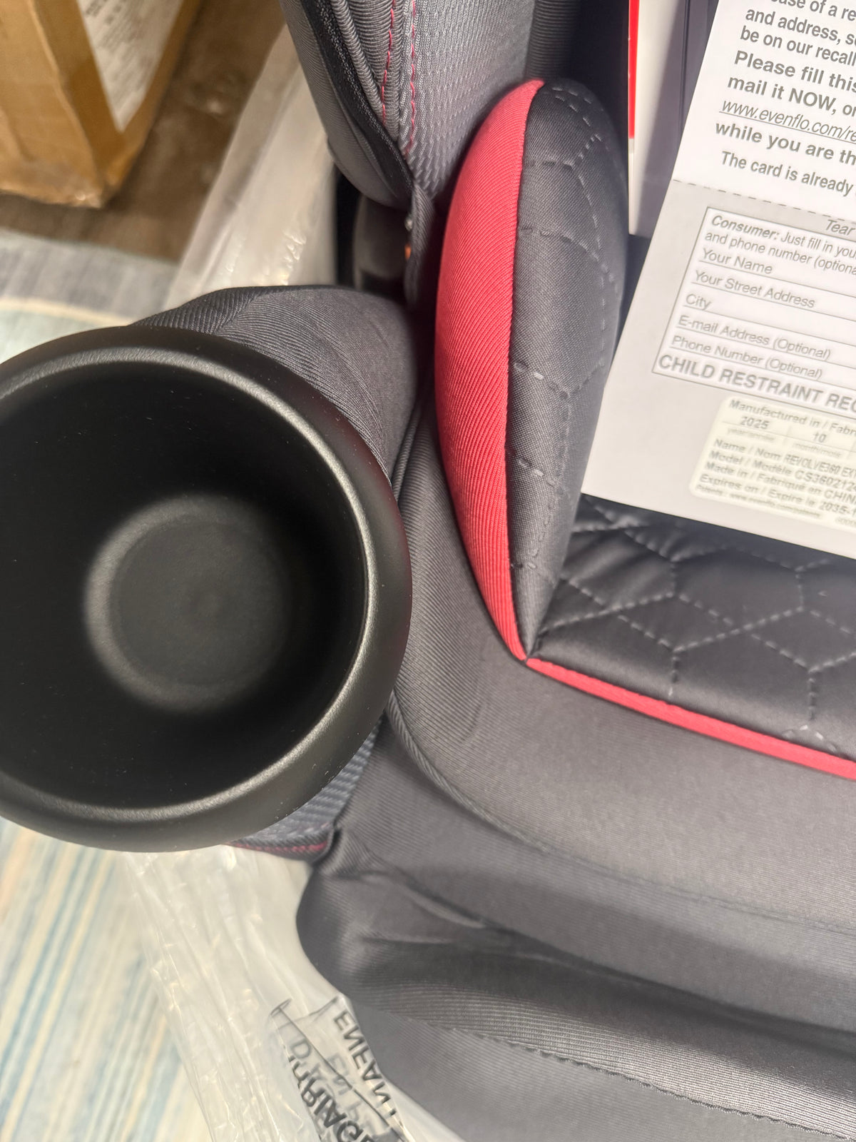 Evenflo Revolve360 Extend Rotating Car Seat, Rowe Pink