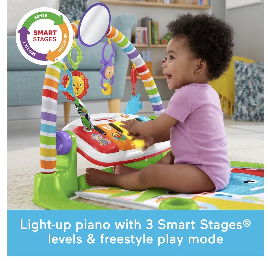 Fisher Price Deluxe Kick & Play Piano Gym