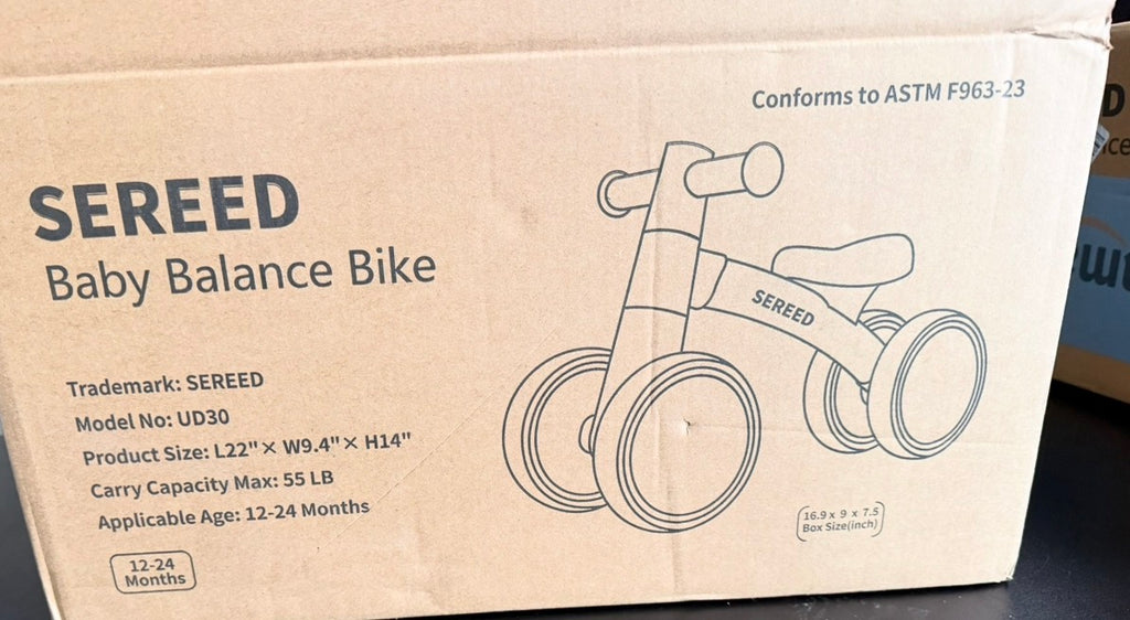 Baby Balance Bike, Pink