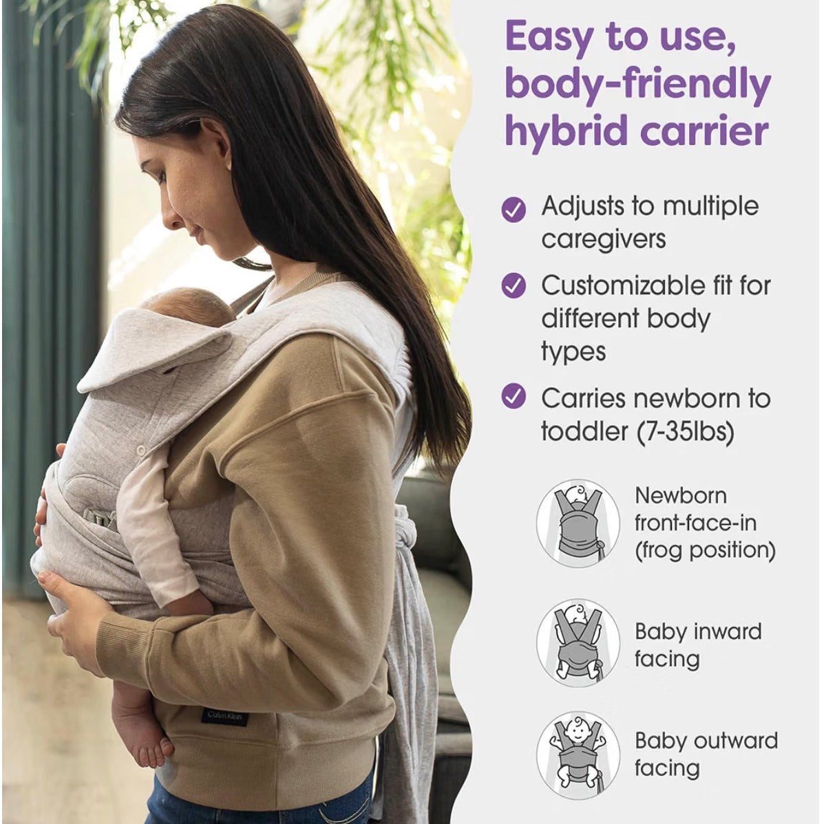 Boppy ComfyGrow Baby Carrier