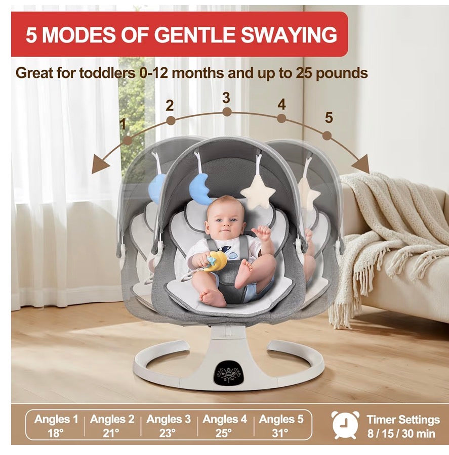 Baby Swing With Remote