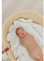 Copper Pearl Swaddle Blanket, Pink