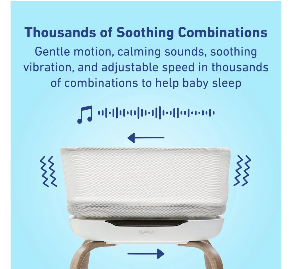 Graco SmartSense Soothing Bassinet