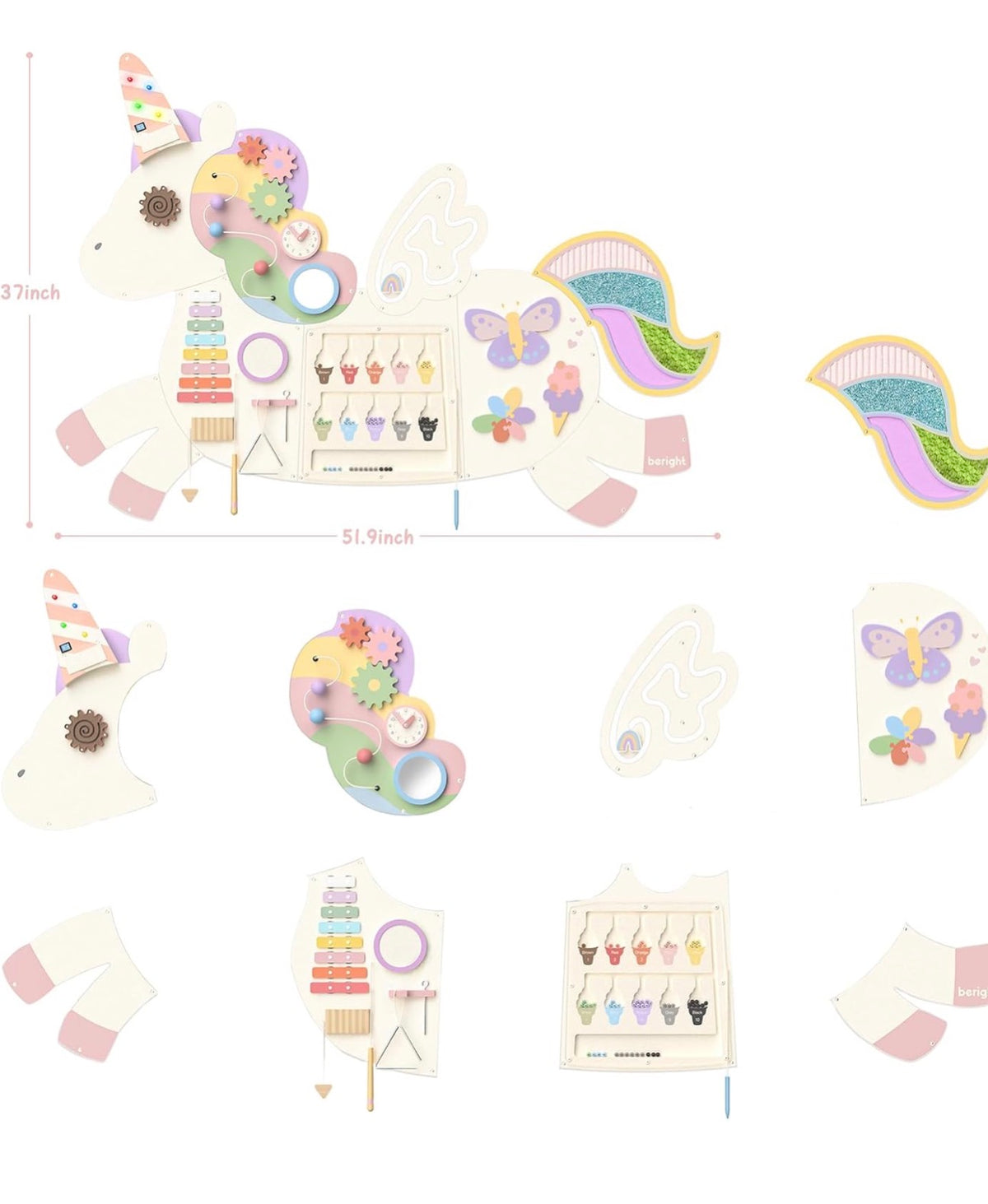 Unicorn Activity Wall Busy Board