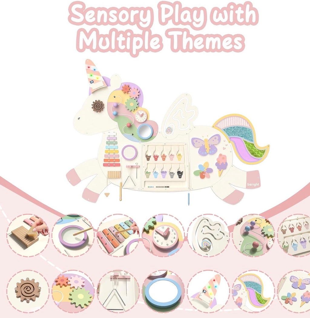 Unicorn Activity Wall Busy Board