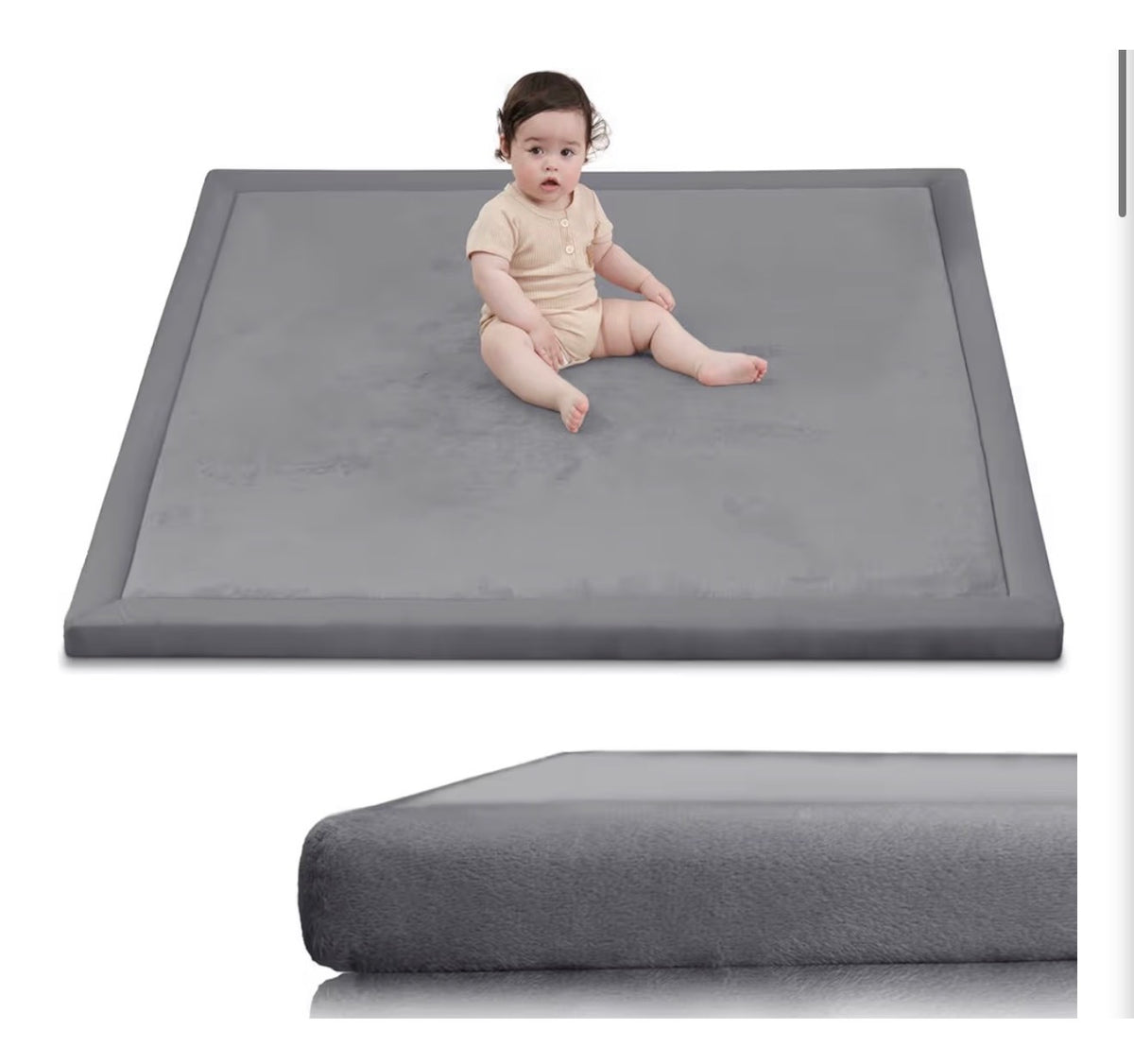 Huloo Sleep Baby Play Mat, 47x47