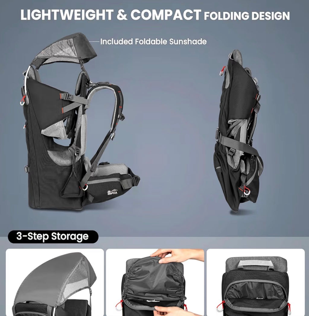 WIPHA Toddler Hiking Backpack Carrier