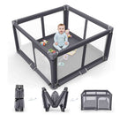Folding Playpen, 50x50, Gray