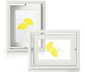 2 Pack 5x7 Floating Rotating Picture Frames